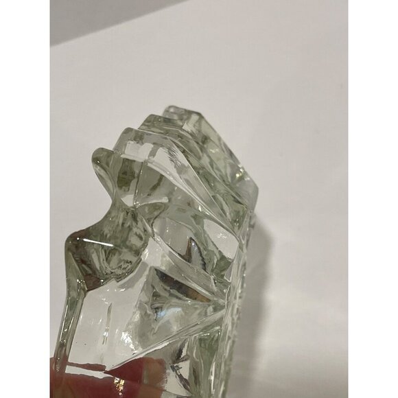 Cigar/cigarette Vintage‎ Glass French Square Ashtray 60s Mid Century Heavy Cut C - Picture 11 of 13